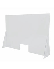 Plexiglas-Thekenschutzwand mit Öffnung
