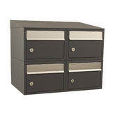 Brievenbus - 4 vakken