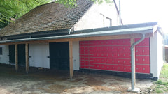 Kunststoff-Spindschrank mit 10 Fächern