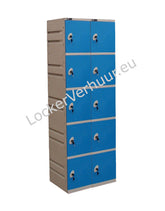 Mietschließfachschrank – 10 Türen