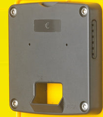 1€-Münzrückgabeschloss; mit Münzauffangbox und 2 Schlüsseln