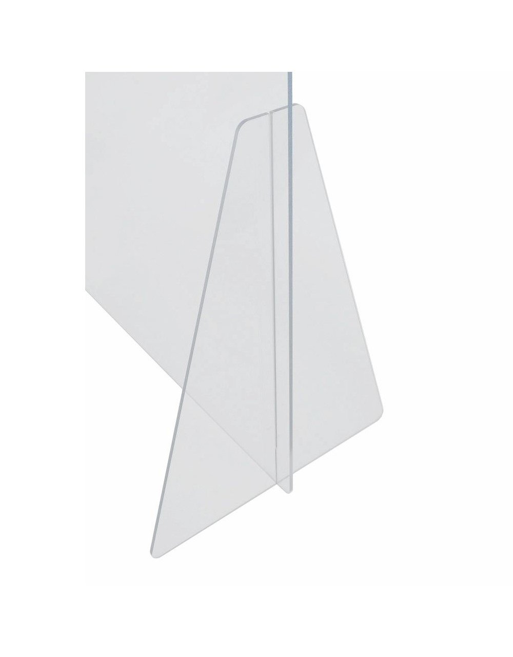 Plexiglas-Thekenschutzwand mit Öffnung