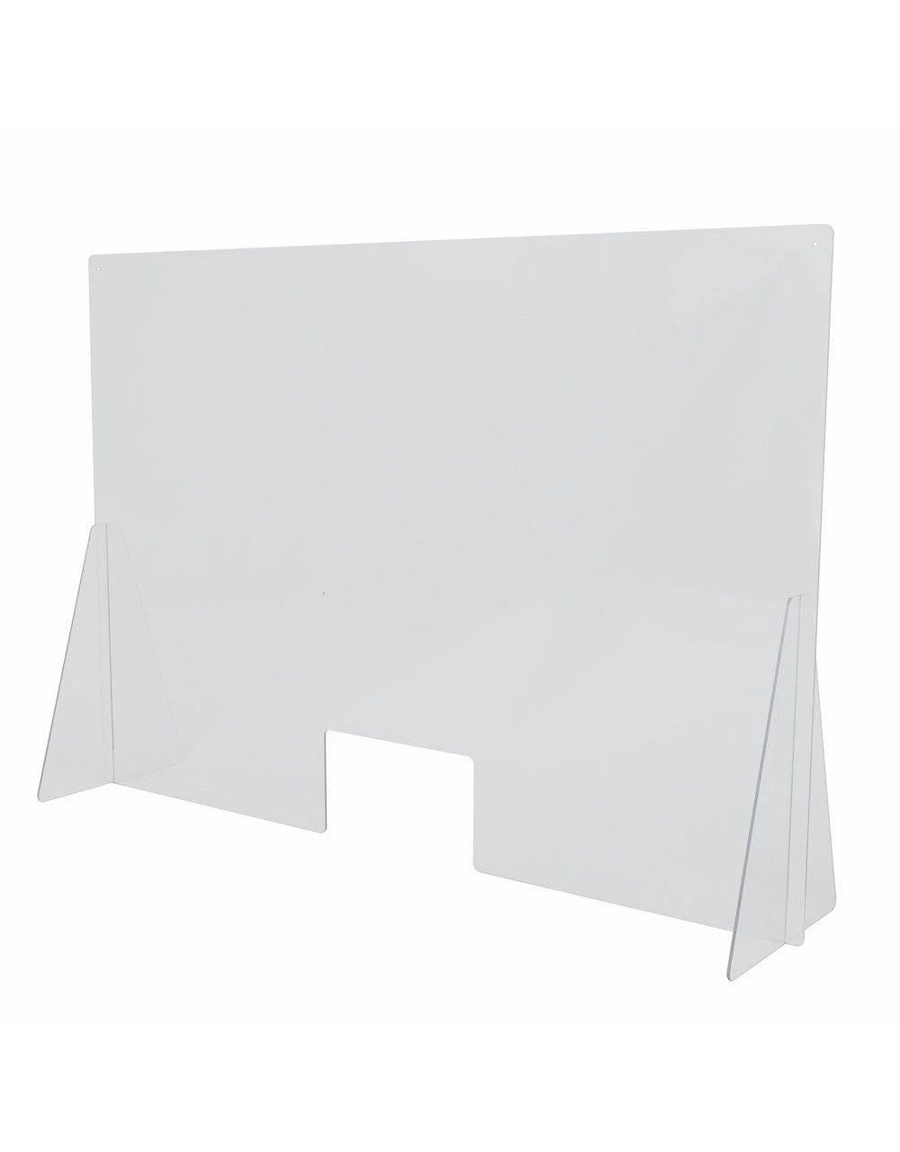 Plexiglas-Thekenschutzwand mit Öffnung