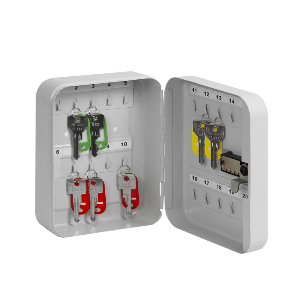 Schlüsselschrank mit Haken, wahlweise mit 20, 48 oder 93 Schlüsselhaken