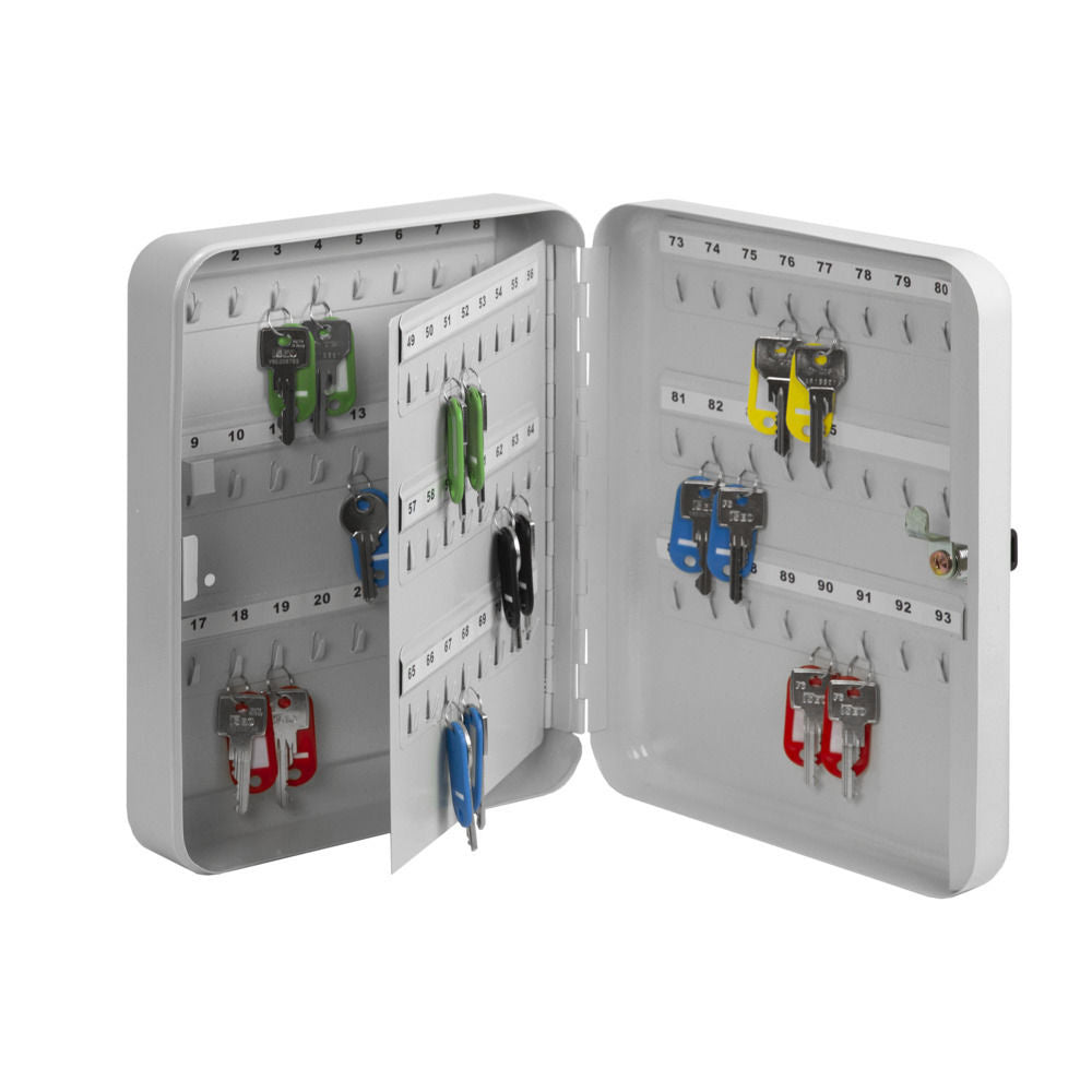 Schlüsselschrank mit Haken, wahlweise mit 20, 48 oder 93 Schlüsselhaken