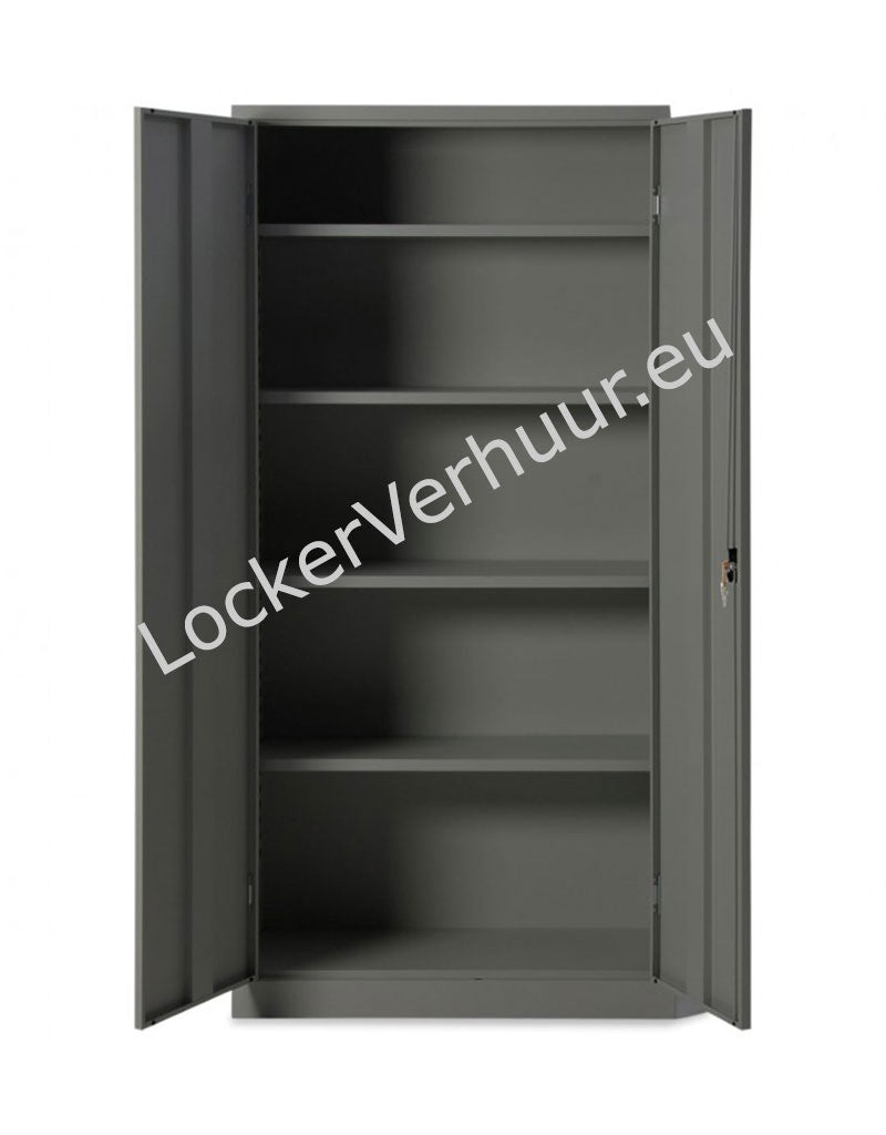 Schrank mit Flügeltüren + 4 Einlegeböden