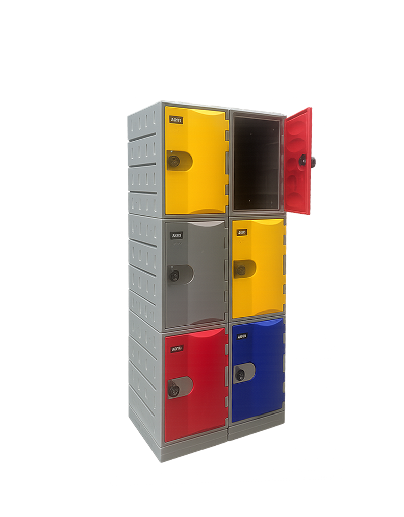 Mietschließfach – 6 Türen