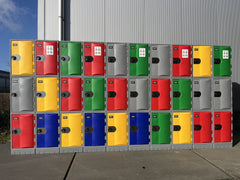 Mietschließfach – 6 Türen