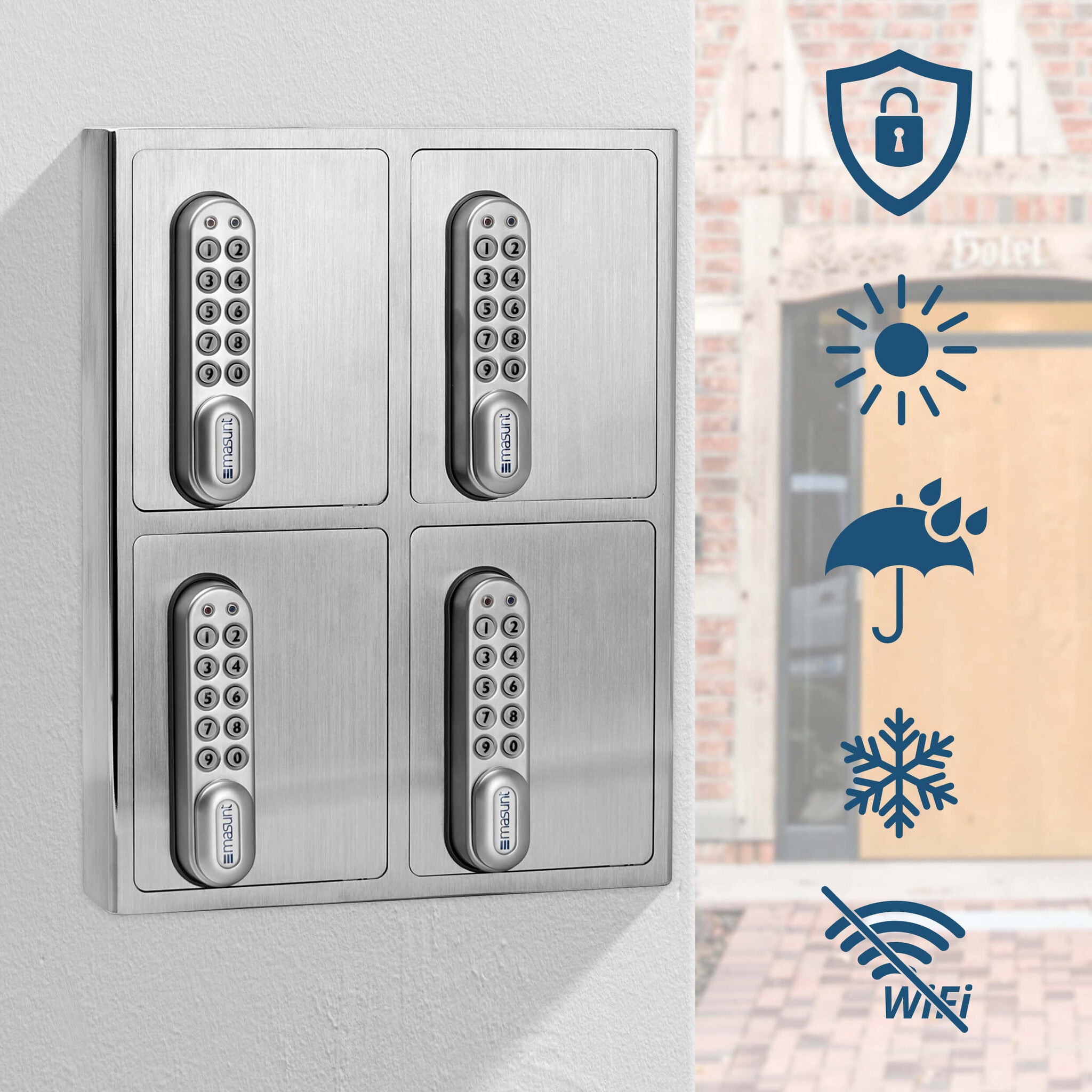 Masunt Schlüsselsafe 1420 E-Code